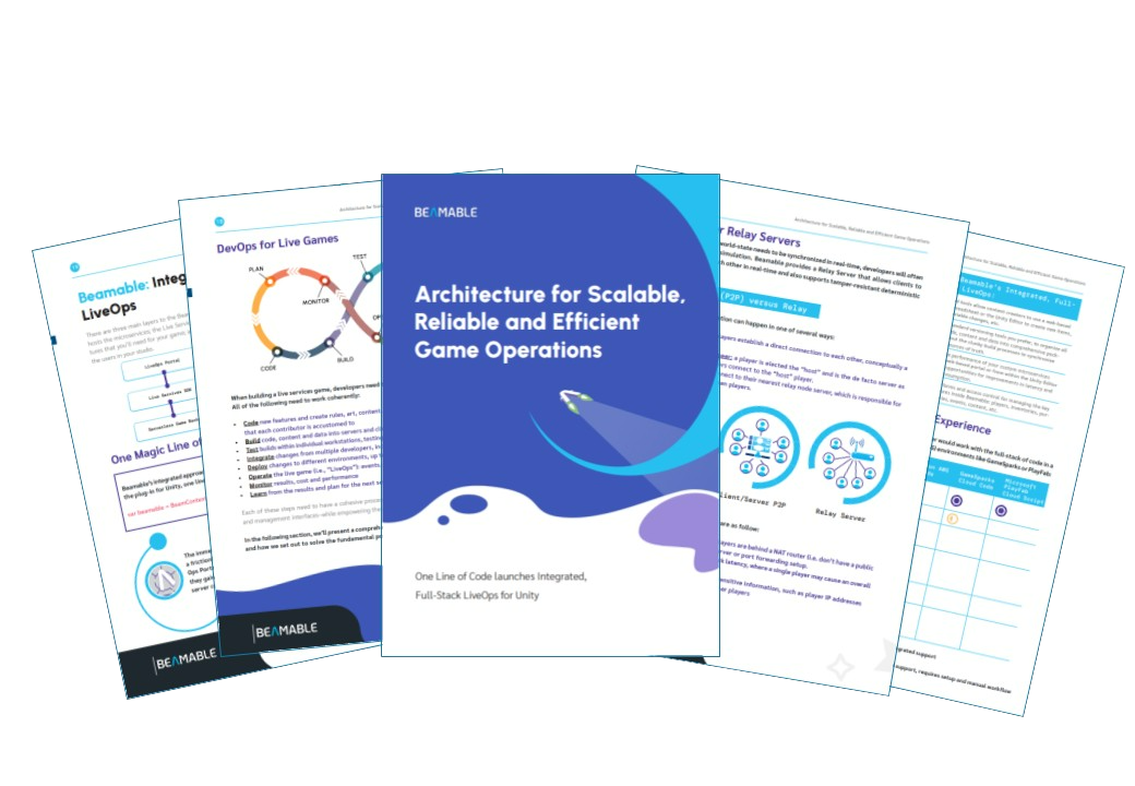 ARchitecture for Scalable Reliable and Efficient Game Operations